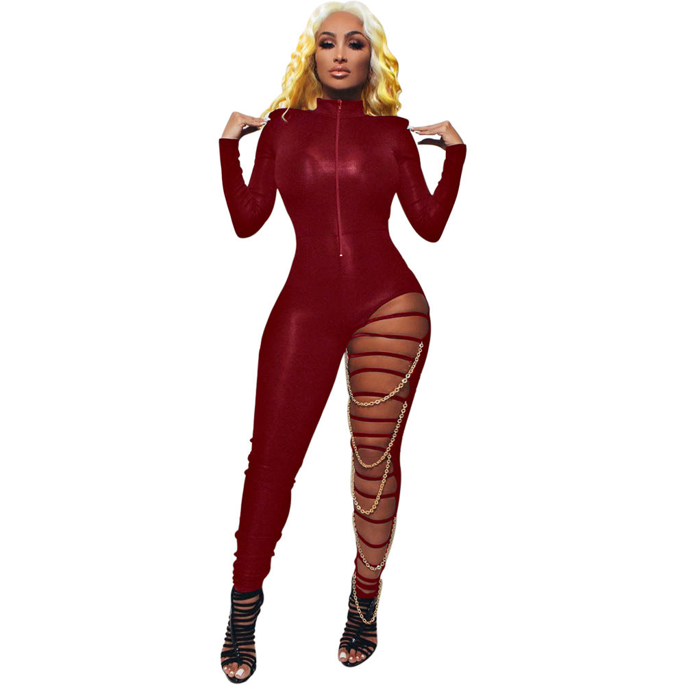 "Stepping On The Scene" Sexy Jumpsuit