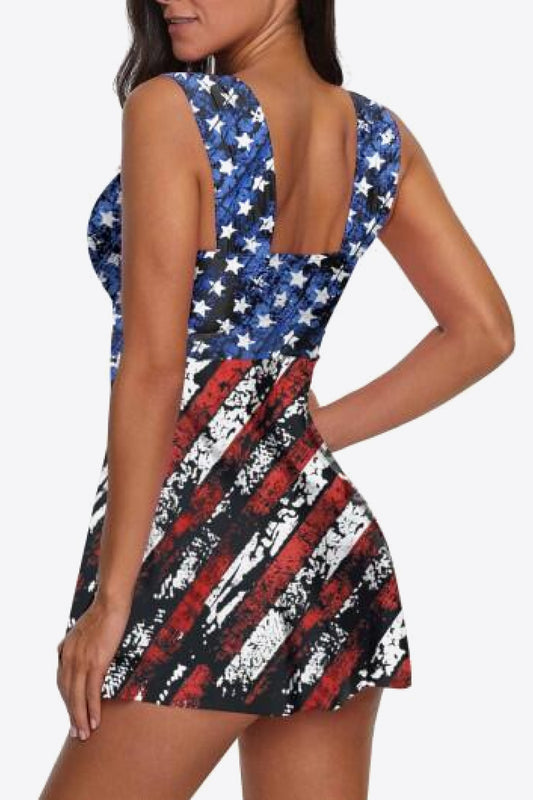 Stars and Stripes Tankini Set