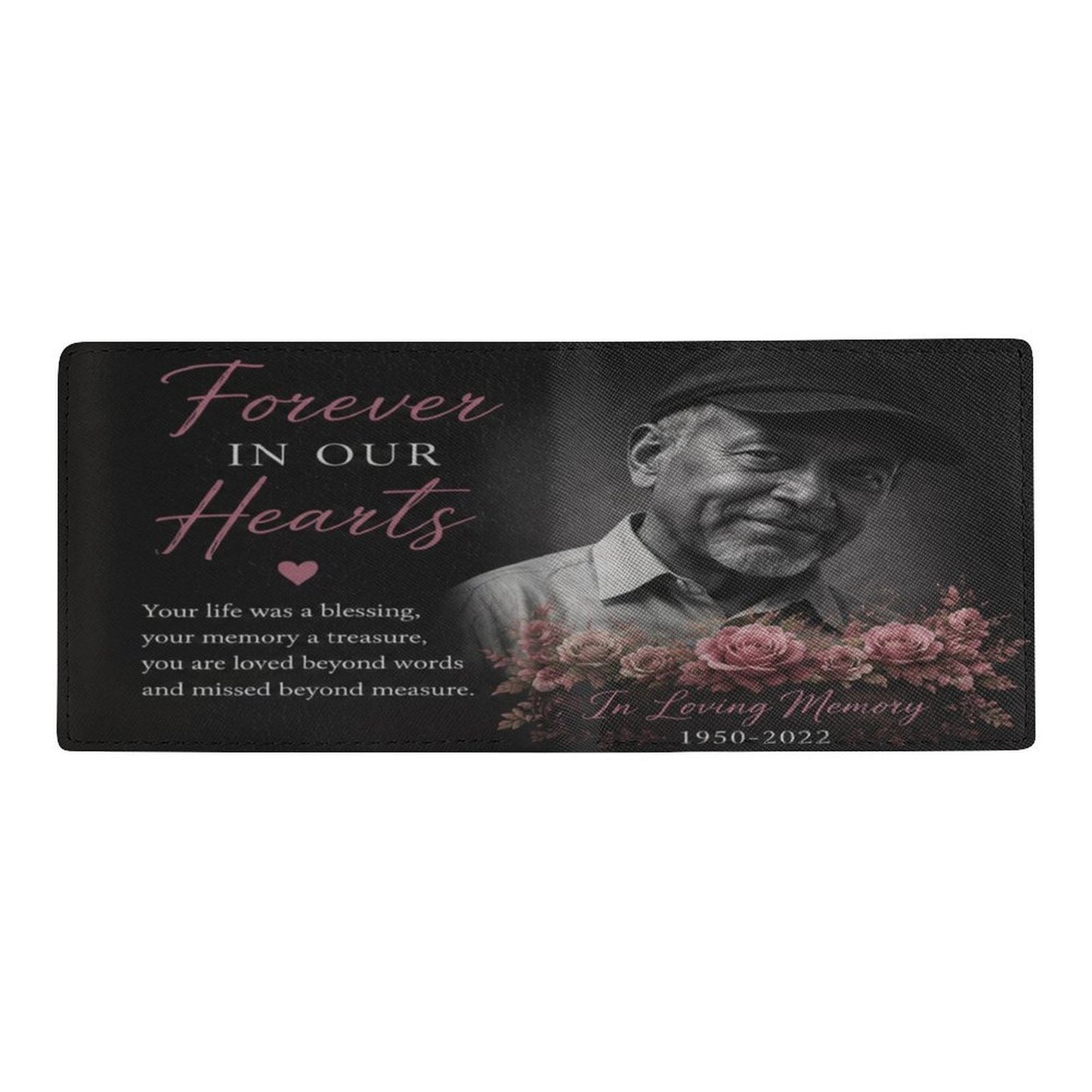 Always In My Heart Personalized All Over Print Wallet