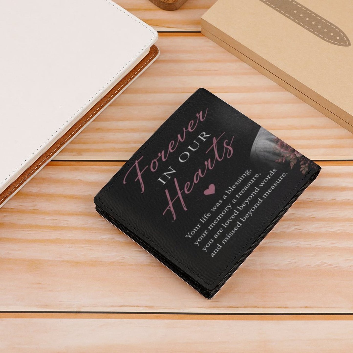 Always In My Heart Personalized All Over Print Wallet