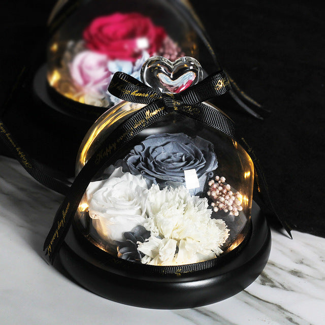 Mother Day Preserved Flowers Globe
