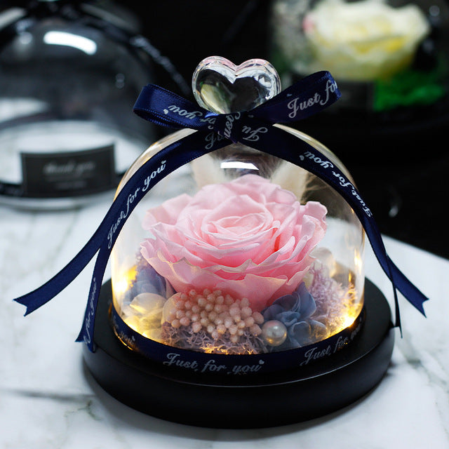 Mother Day Preserved Flowers Globe