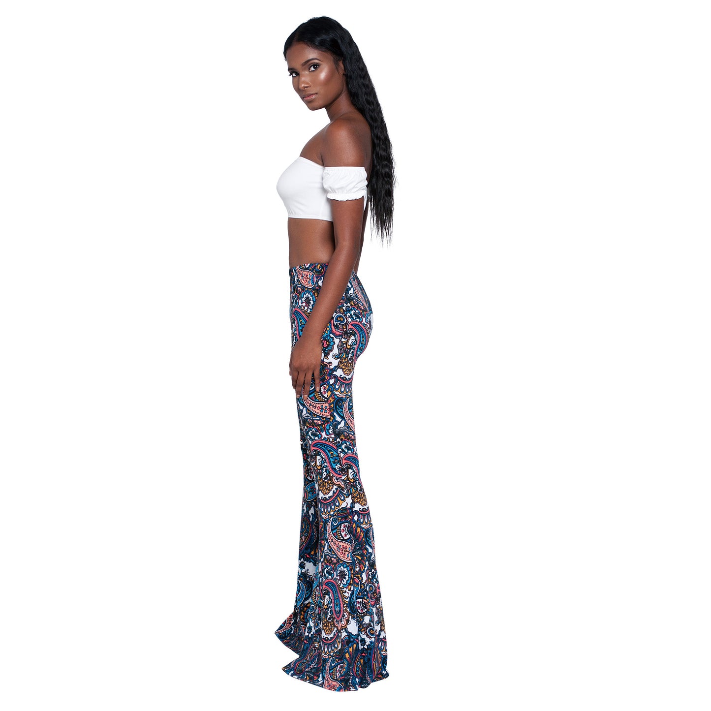 Women's Patterned Slim Fitted Pants