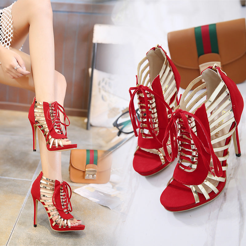 Metallic Stiletto Heels