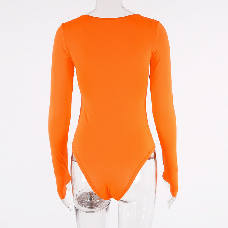 Pullover Long Sleeve Bodysuit