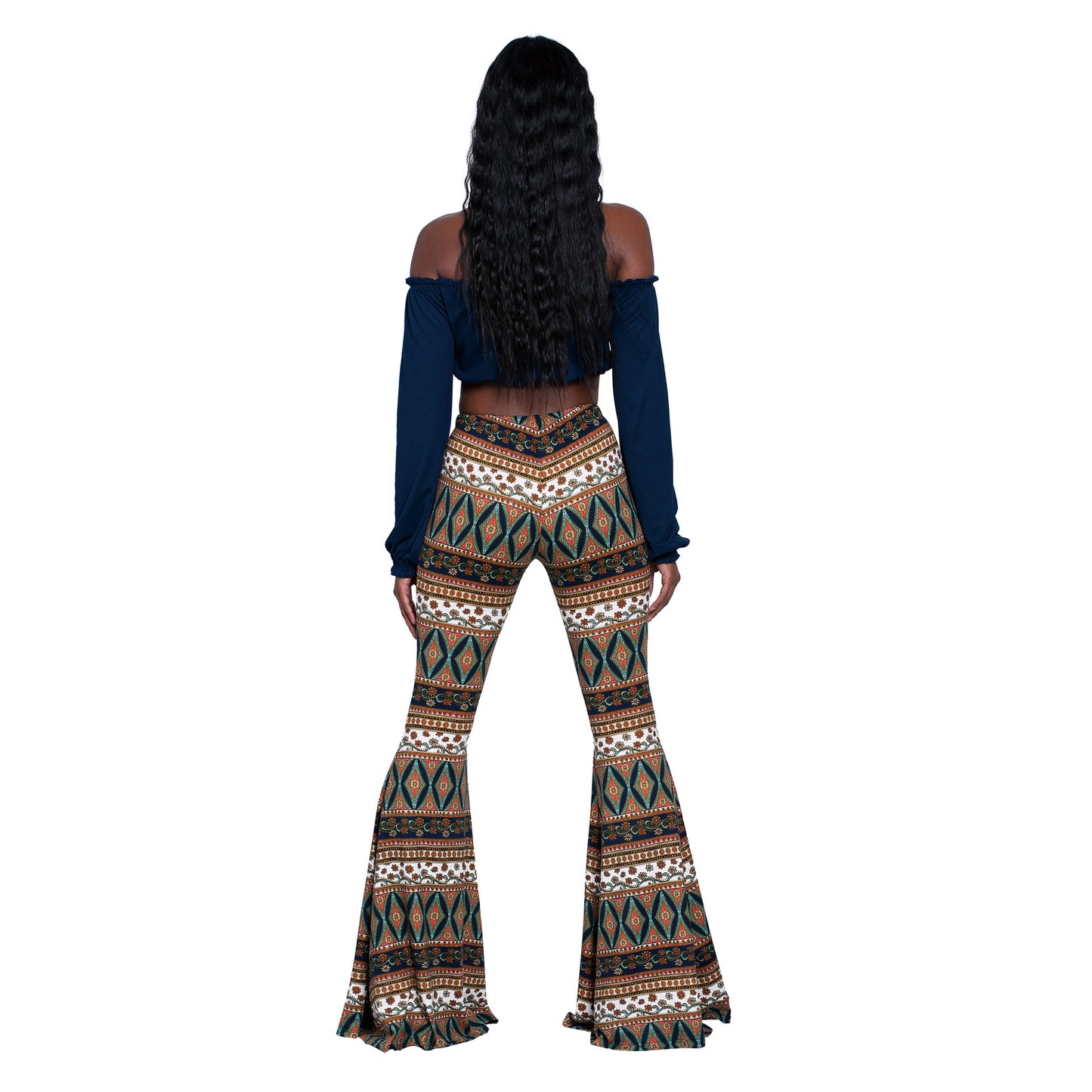 Women's Patterned Slim Fitted Pants