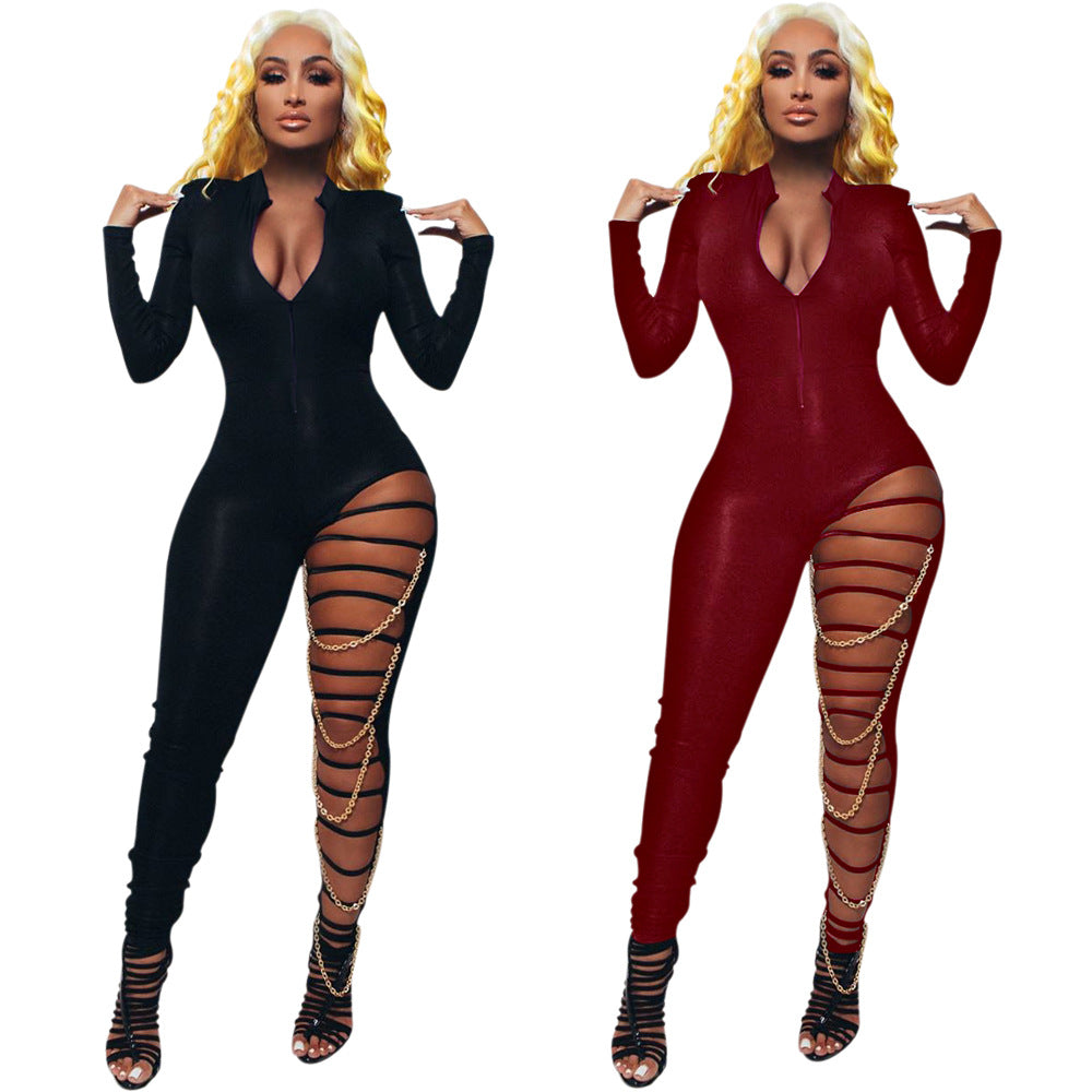 "Stepping On The Scene" Sexy Jumpsuit