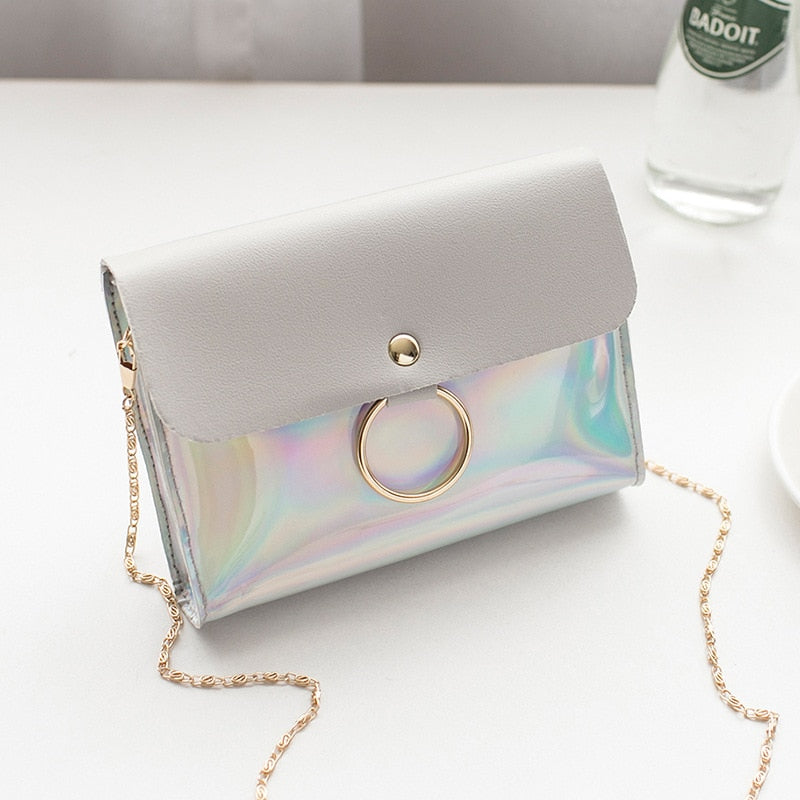 Holographic Mini Shoulder Purse