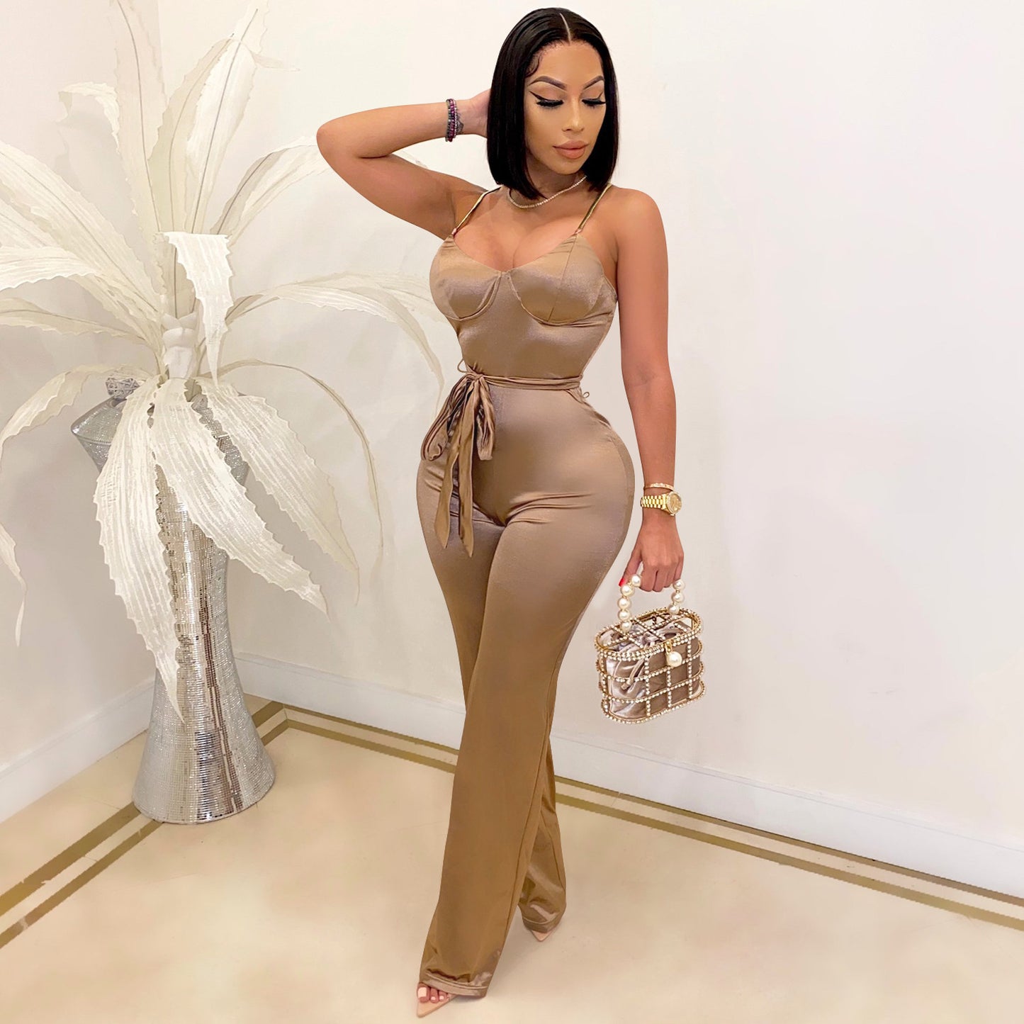 Classic Fitted Jumpsuit