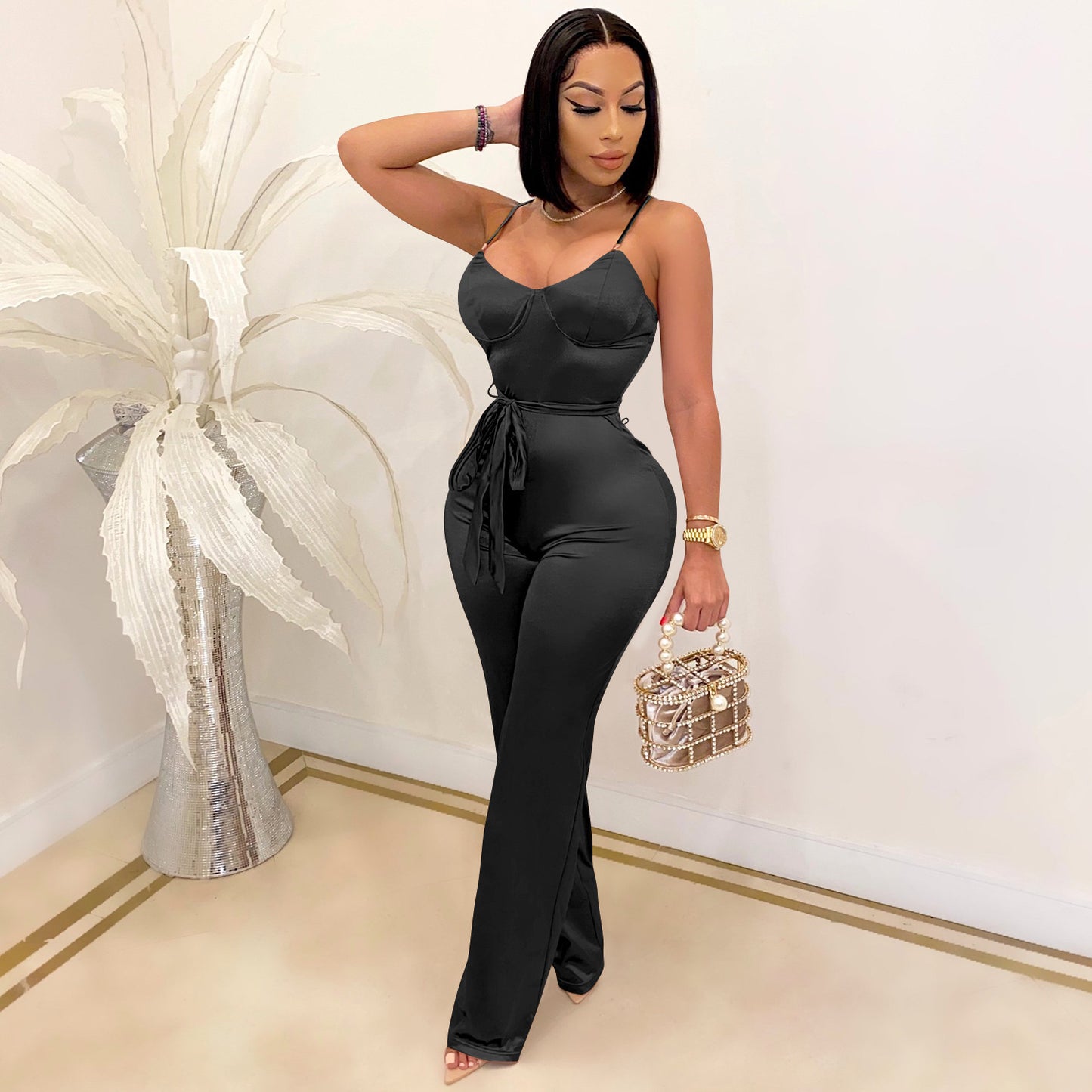 Classic Fitted Jumpsuit