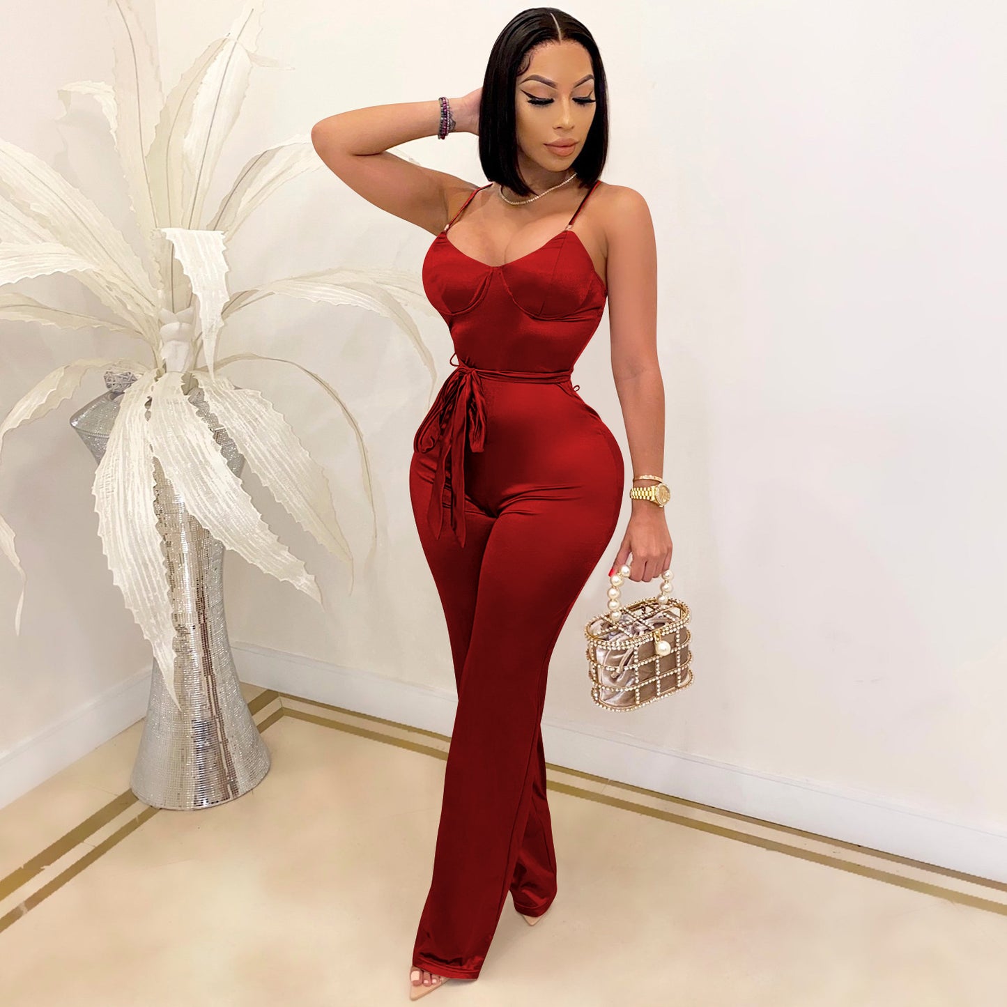 Classic Fitted Jumpsuit