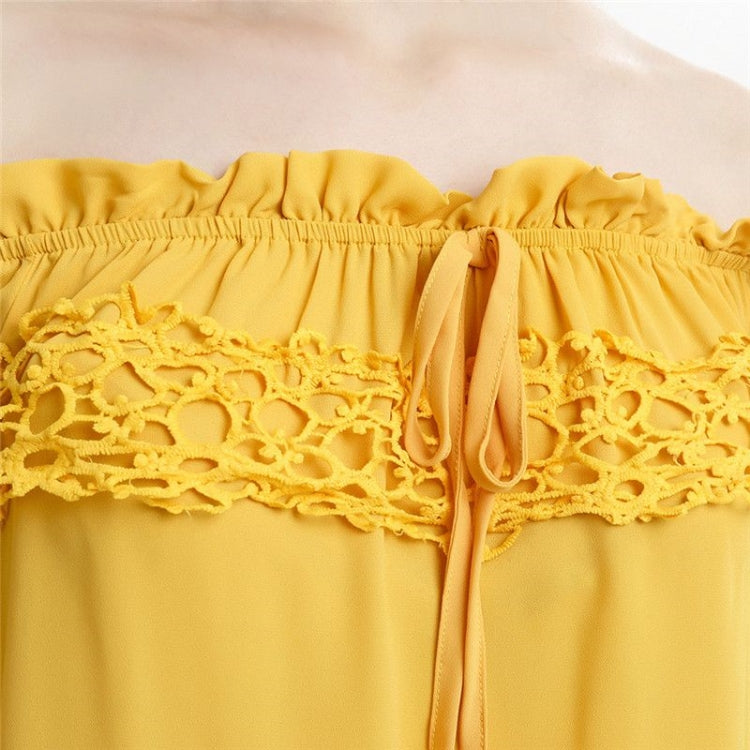 Yellow Long Sleeve Floral Shirt