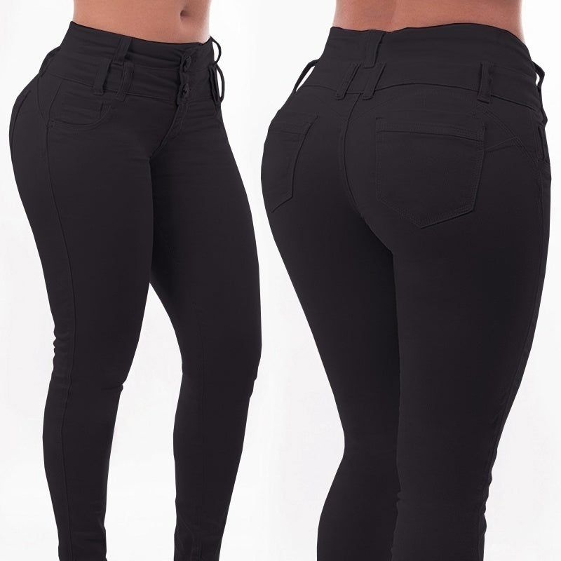 Women Stretch High Waisted Jeans