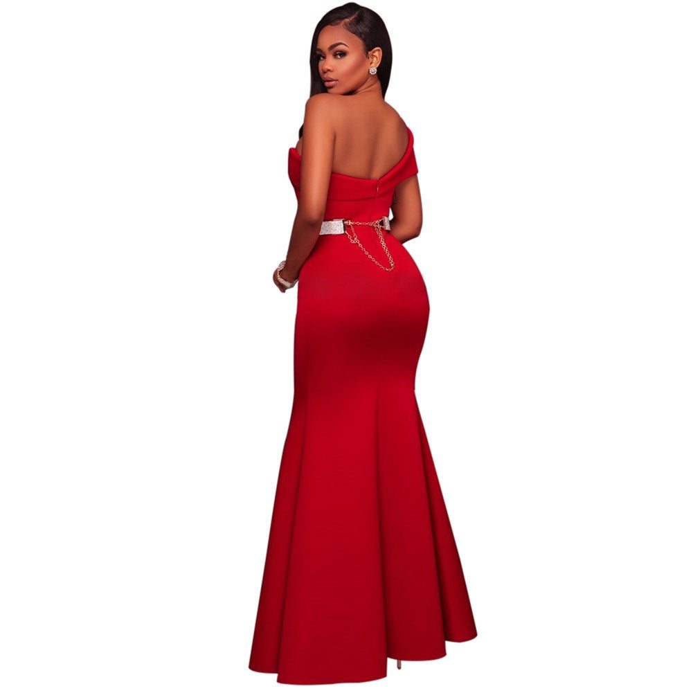 " Dazzling"Women's Sexy Gown Dress