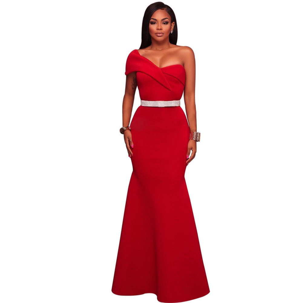 " Dazzling"Women's Sexy Gown Dress