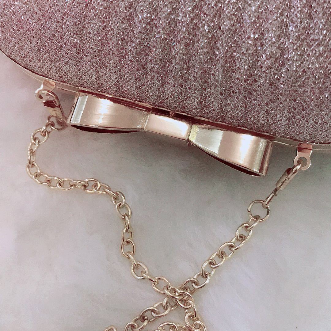 Diamond Chain Clutch Bag