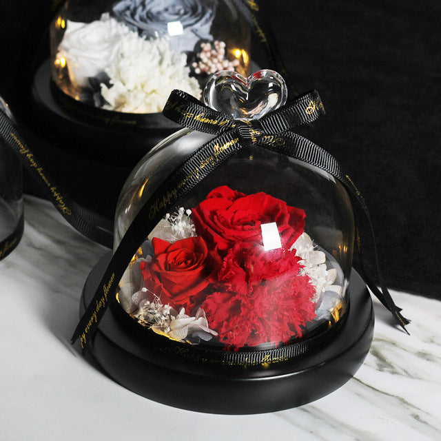 Mother Day Preserved Flowers Globe