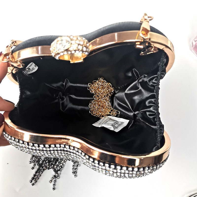 "Showstopper"Heart Diamond Handbag
