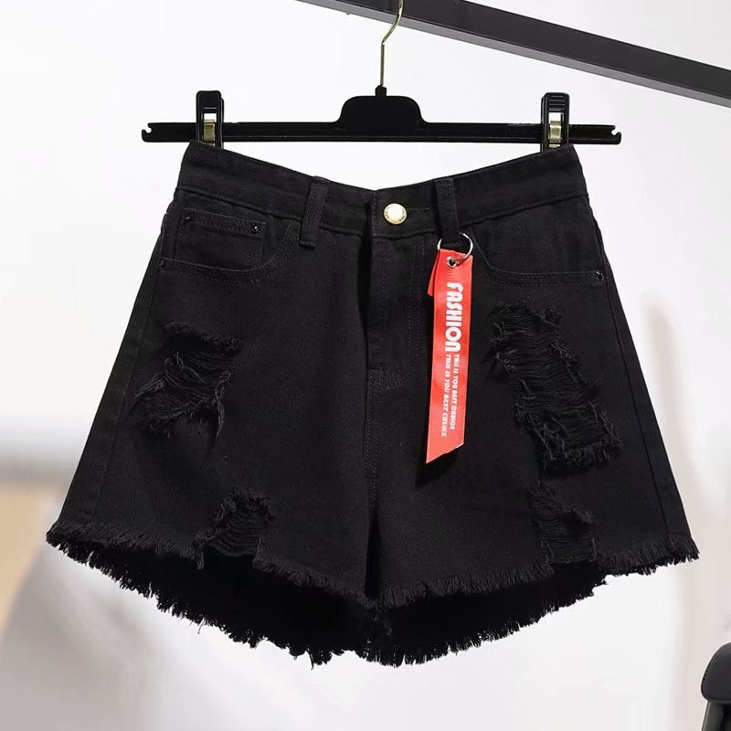 Fashion Ripped Women's Shorts