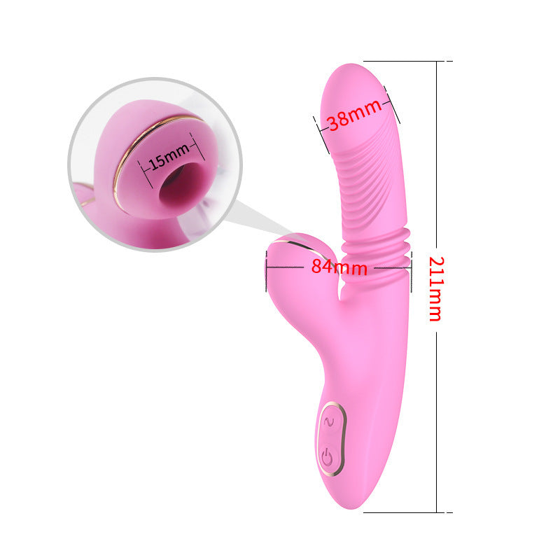 Automatic Retractable Sucking Vibrator For Women