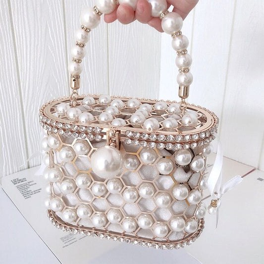 Luxury Pearl Women's Handbag