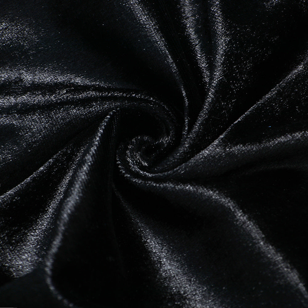 Velvet Slim Fit Jumpsuit