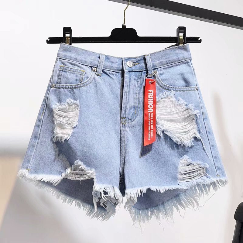 Fashion Ripped Women's Shorts