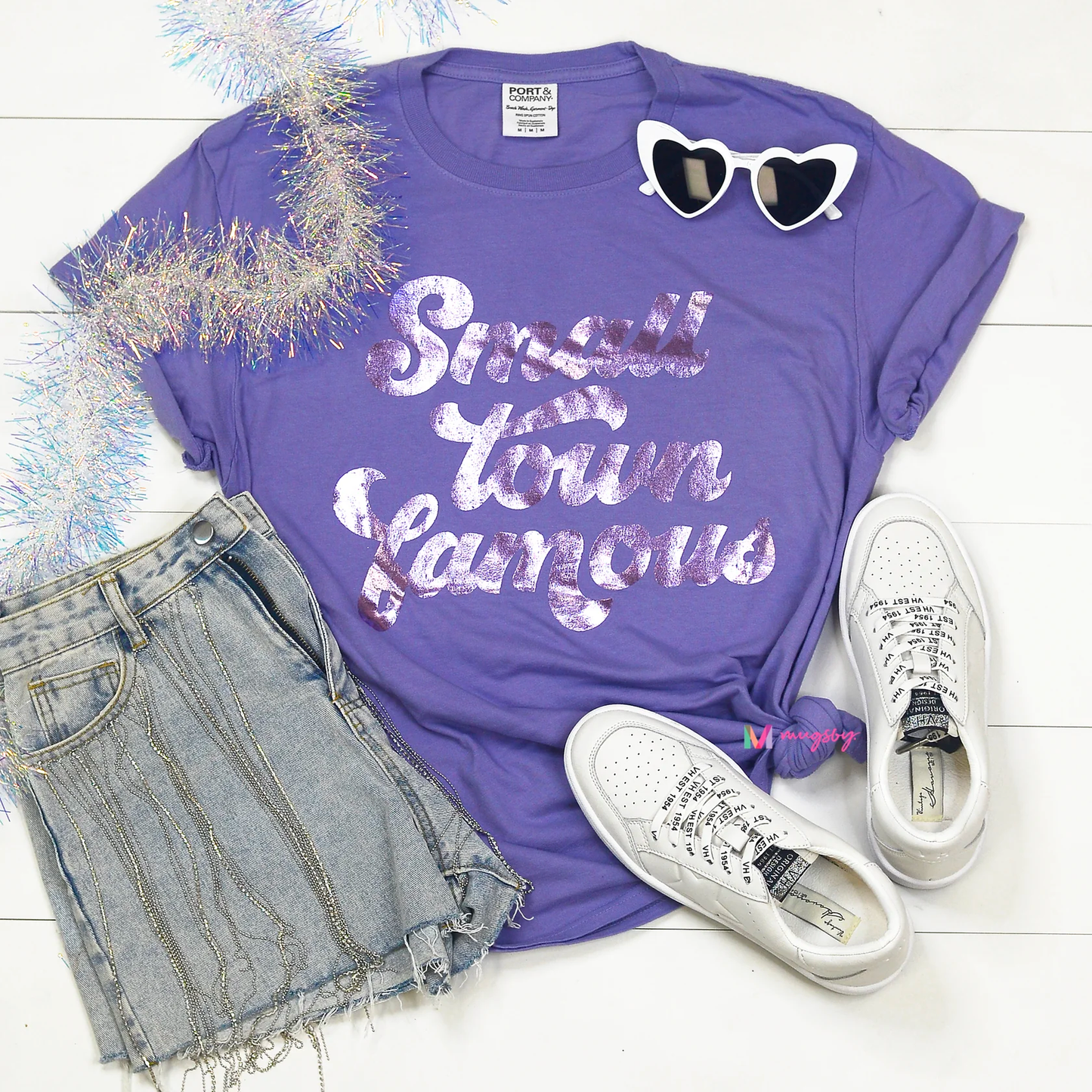 Small Town Famous Foil Shirt