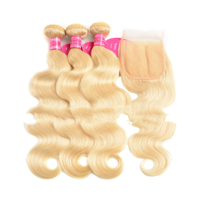 Blonde Human Hair Bundles