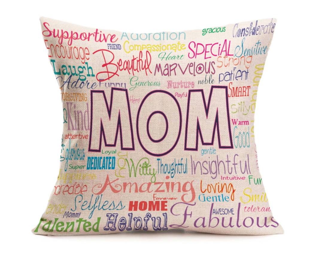 Mother's Day Customized Print Pillow