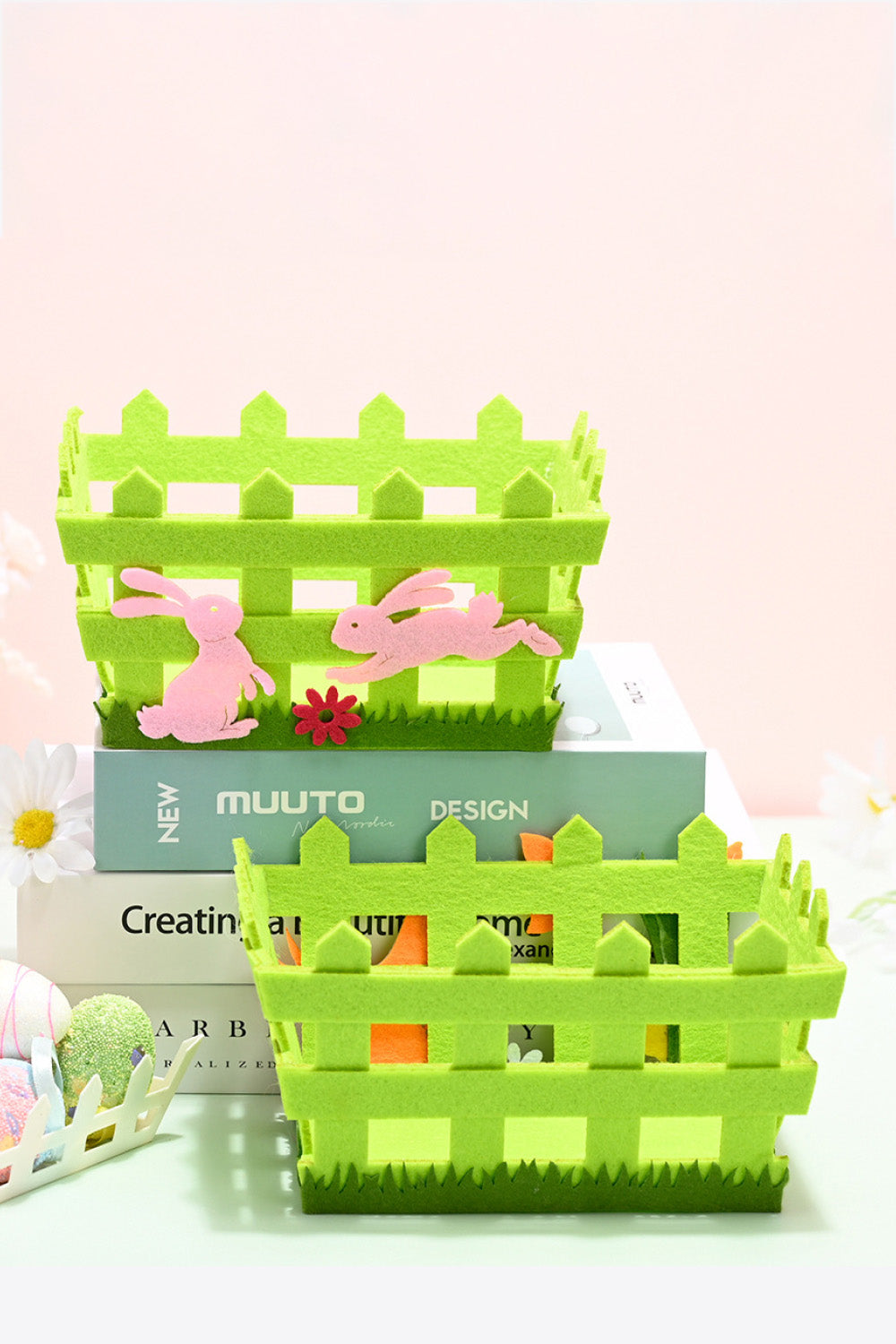 Random 4-Pack Easter Decorative Basket