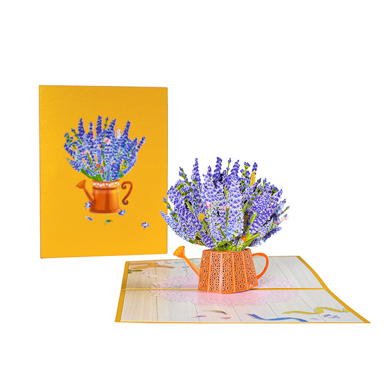 Mothers Day Pop Up Creative Handmade 3D Greeting Card