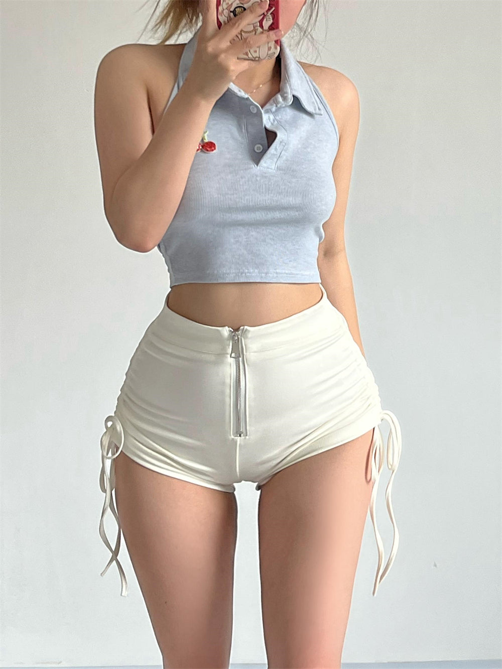 Slim Fitting Casual Shorts