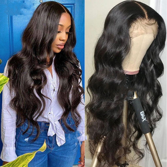 "Body Wave Human Hair Lace Wig 13X4"