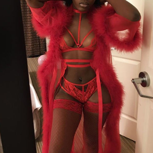 " Sexy Mami" Lingerie See Through Robe