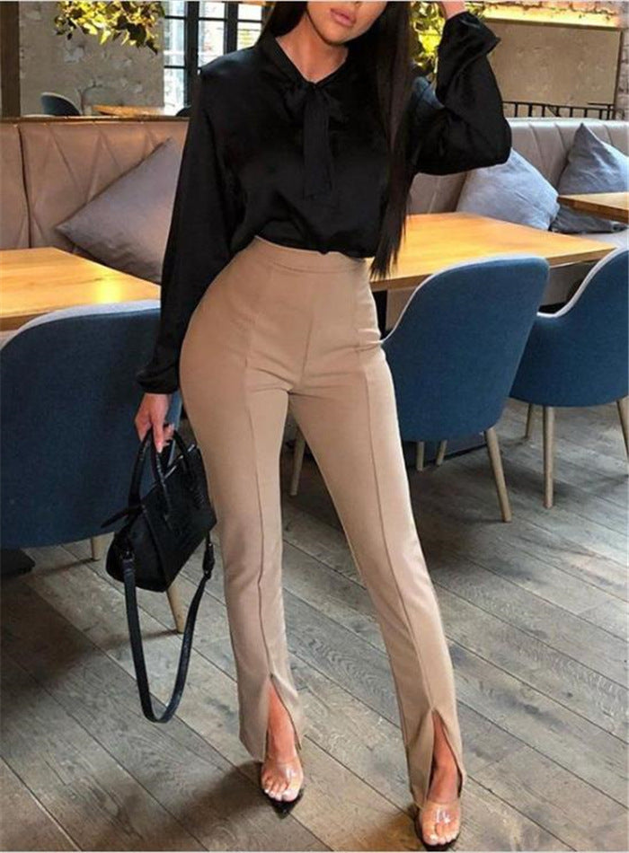 Women's Fitted Casual Pants