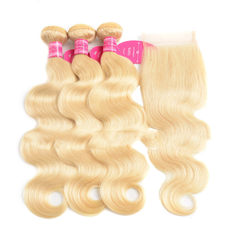 Blonde Human Hair Bundles