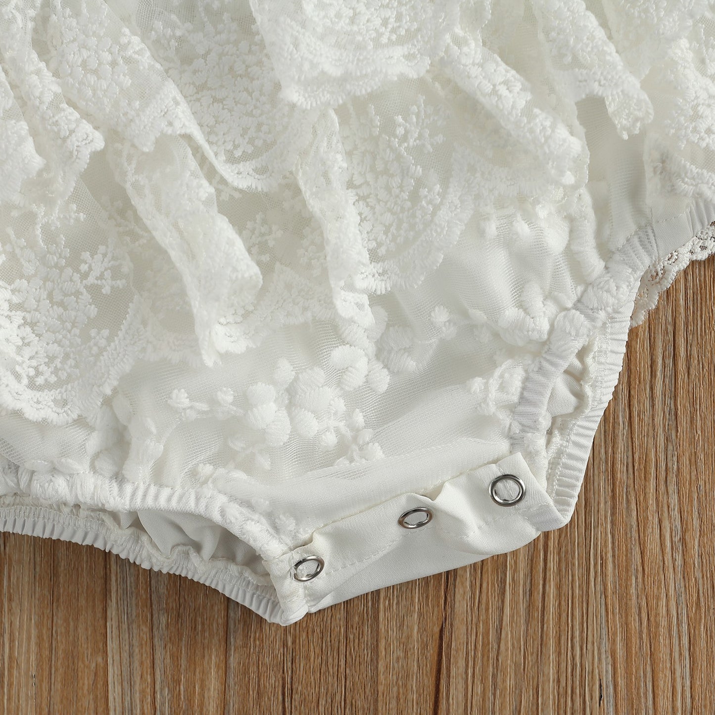 Baby Girls White Bodysuit
