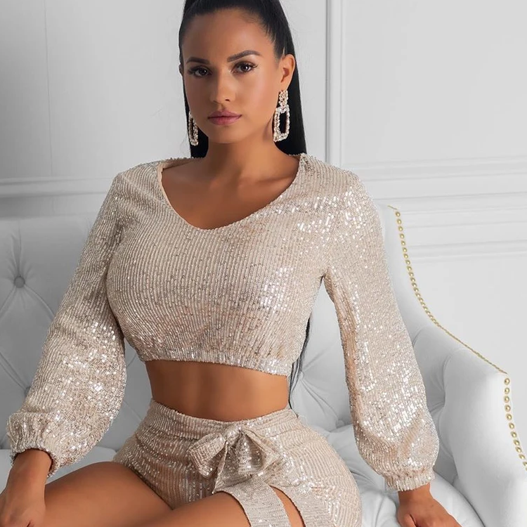 "Sequin Babe" Two Piece Set
