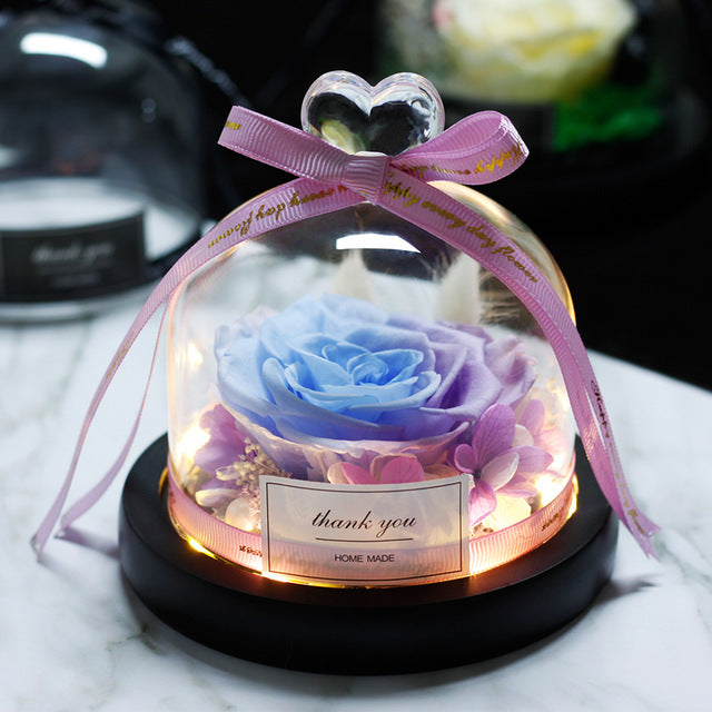 Mother Day Preserved Flowers Globe
