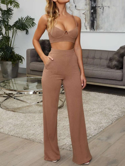"Brown Sugar" Two Piece Set