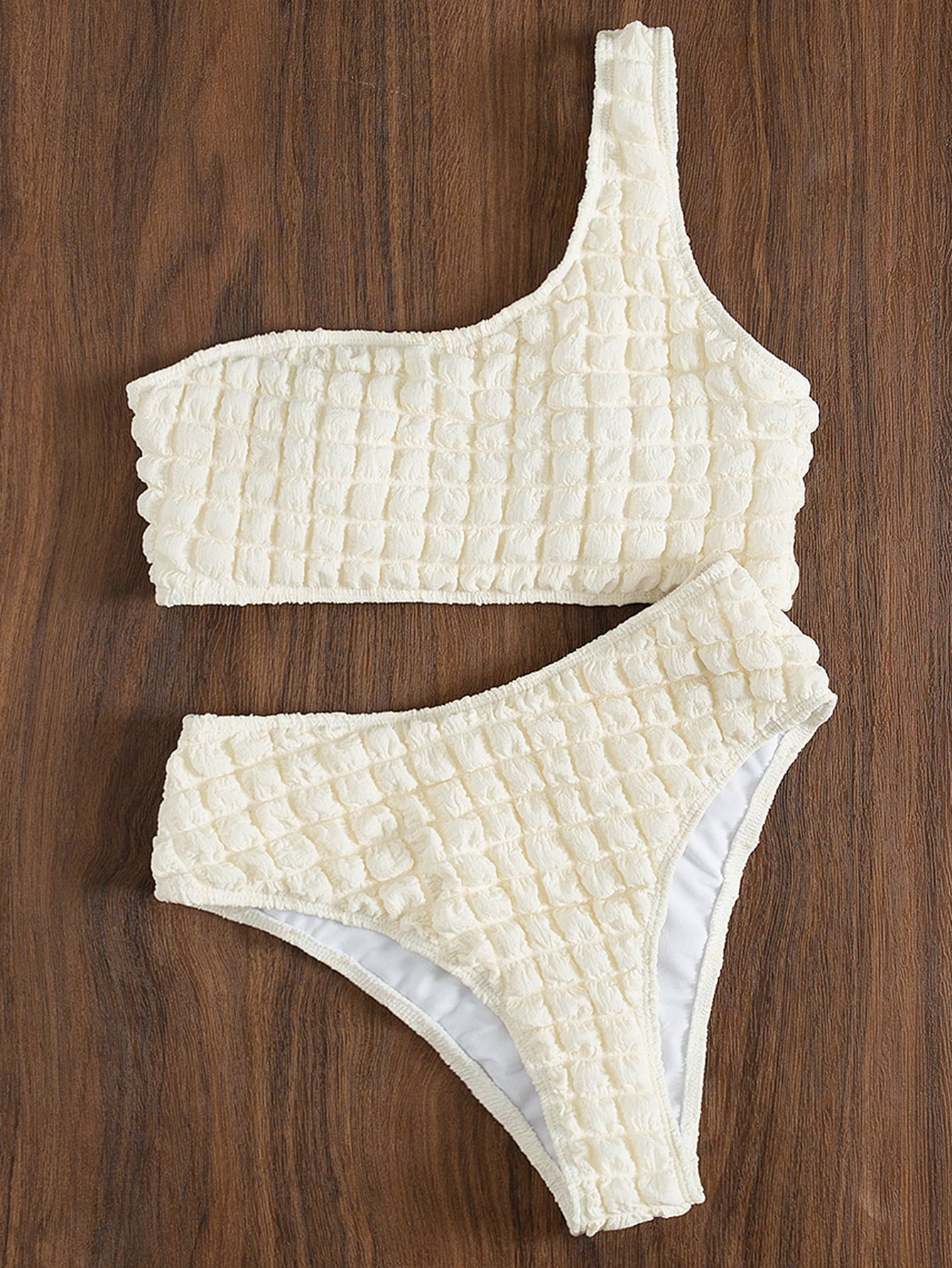 Kissed By The Sun One-Shoulder Bikini Set