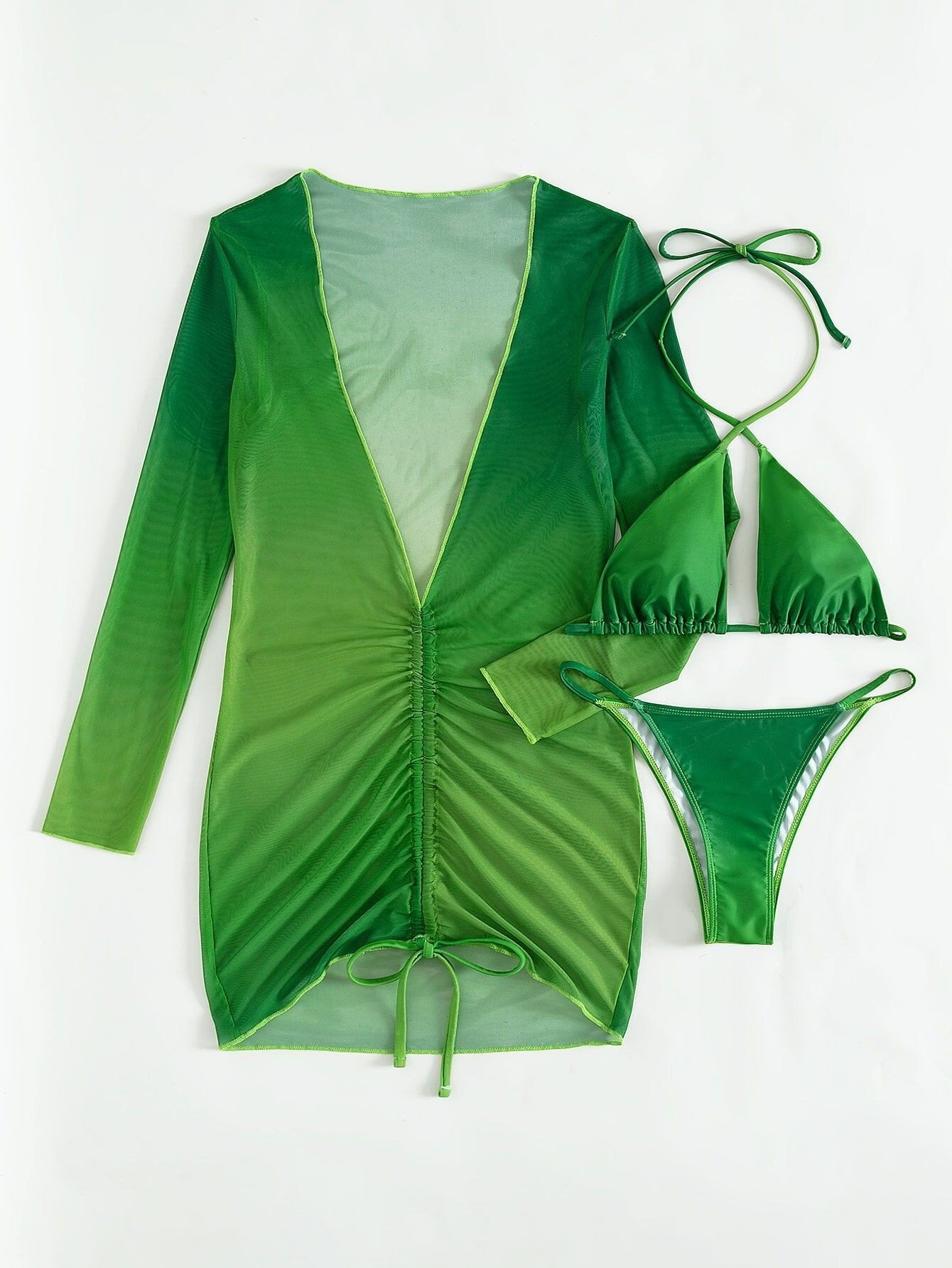 Days In The Sun Three-Piece Swimsuit