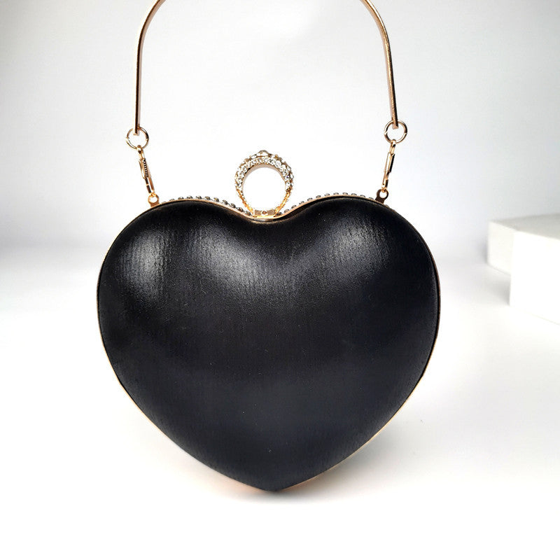 "Showstopper"Heart Diamond Handbag