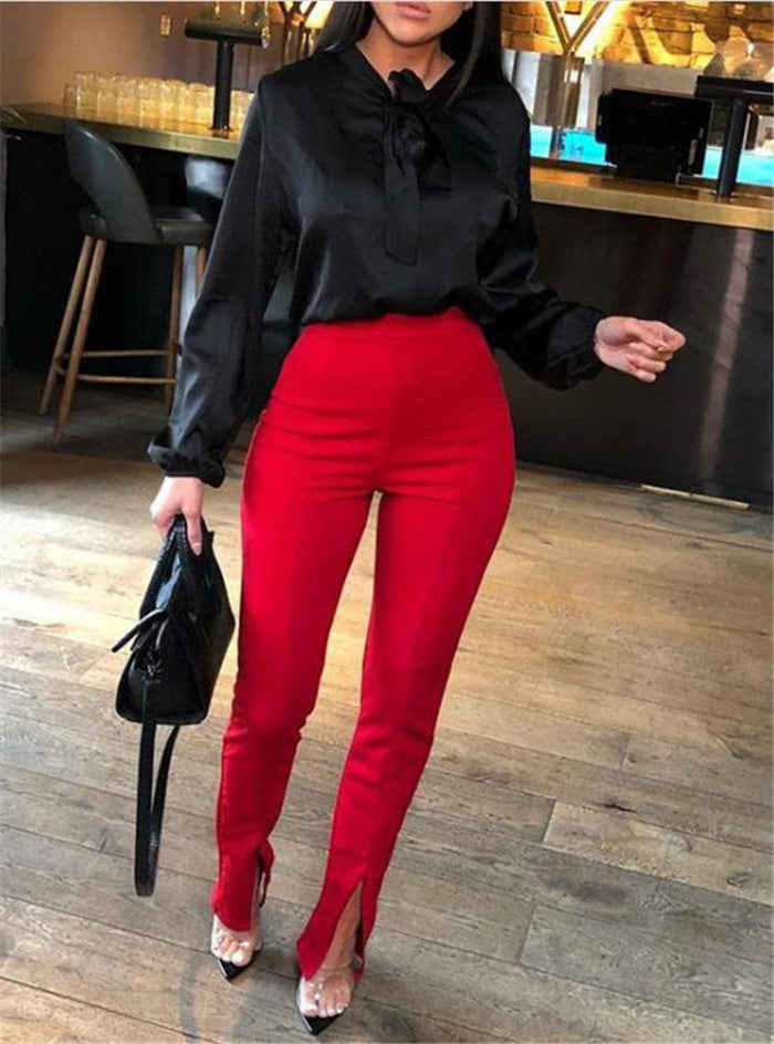 Women's Fitted Casual Pants