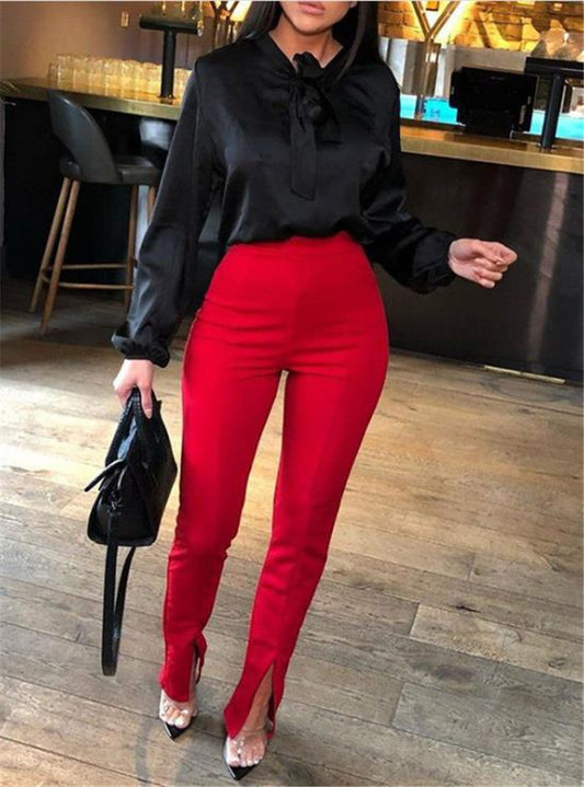 Women's Fitted Casual Pants
