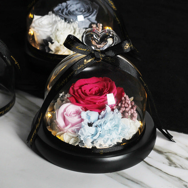 Mother Day Preserved Flowers Globe