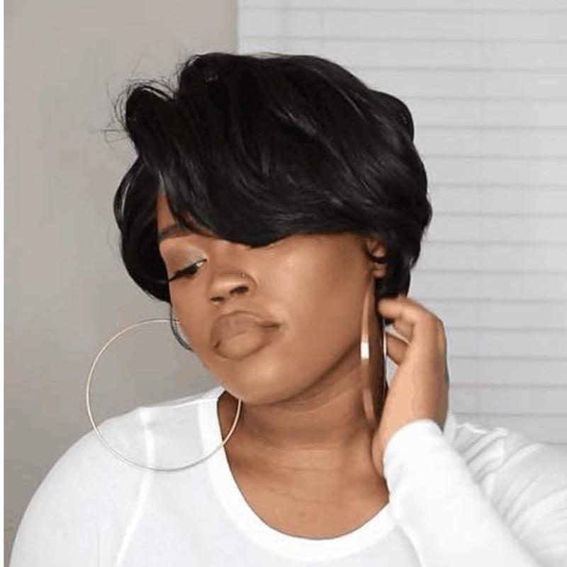 Short Bob Wig Lace Front Human Hair Wig