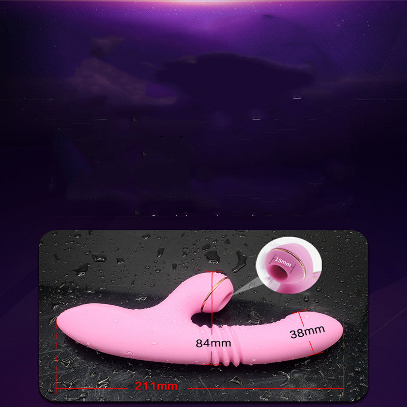 Automatic Retractable Sucking Vibrator For Women