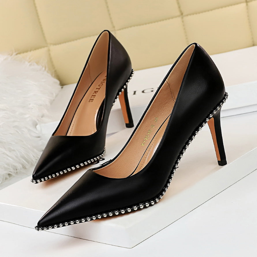 Women Fashion Sexy Nightclub Thin High Heels